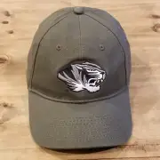 Tiger Hat Cap Strap Back Green The Game Logo Embroidered One Size Adjustable