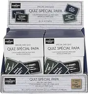 DAS KONZEPT Factory, MG3498, Game Quiz vom Besten Papa, Multicoloured: Give Dad and Test His Knowledge for Fun and Familiar Family Experiences