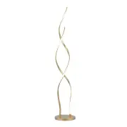 Margaret LED Modern Elegant Spiral Floor Lamp Reading Light - Gold