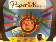 PaperMate NEW 12ct+20 Bonus(33ct) Colored Pencils+Coloring Book+CarryCase 202288