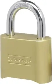 Master Lock Combination Lock - Set Your Own Combination Solid Body 51mm Padlo...