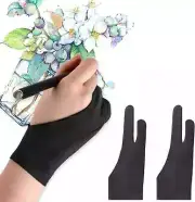 Two-Finger Drawing Gloves Anti-touch Anti-fouling for Tablet Digital Board Touch