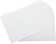 ZUNOXAZ 200pcs Horizontal Ruled Notecards for Study Office Classroom Smooth Writing Surface Portable Flashcards for Note Taking Presentations