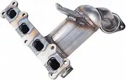 Lanliuhui Store Catalytic Converter Exhaust Manifold Compatible With Compass 2.4 Compatible With Euro 4 OBD Emission Standards
