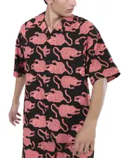 Kardo Yusuke Half Sleeve Button Front Camp Shirt