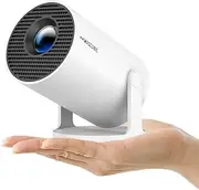 Magcubic 2025 Upgraded HY300PRO Mini Projector with WiFi and Bluetooth, Portable Projector 4K Support, Auto Keystone, 180 Degree Rotation, Smart Proyector for Home Outdoor Android 11