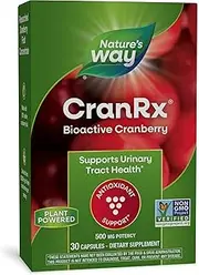 Nature's Way Cran RxBioActive, Cranberry, 30 Vcaps