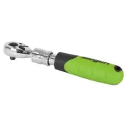 Sealey 1/4"D Ratchet Wrench Extendable Length 170-230mm Soft Grip S01282