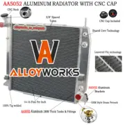 3 Row Radiator For Holden Rodeo RA 2003-2008/ Colorado RC Isuzu D-MAX 2006-2018 (for: Isuzu)