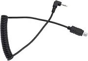 Phefop 2.5-DC2/N3 Camera Shutter Remote Cord for Connects to Flash Trigger Eliminates Vibration