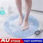 Shower Mat Bath Soft Quick-drying 55cm Large Non Slip Rubber Sucker Bathtub PVC