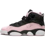 喬丹AIR JORDAN 6 RINGS六冠王AJ6保證正品 零碼 UK5 女鞋/大童鞋/籃球鞋 櫻花粉 323399