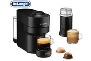 DeLonghi 1.1L Vertuo Pop Nespresso Coffee Machine Bundle - Black ENV90BAE