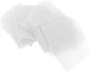GRADENEVE 50pcs Transparent Paper Jewelry Packing Bags Organizers for Earrings Cards Photos and Buttons Compact Pockets for and Display