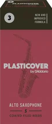 Rico Plasticover Alto Sax Reeds, Strength 3.0, 5-pack