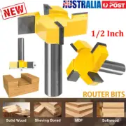1/2'' Shank CNC Spoilboard Surfacing Router Bit Tipped Carbide Woodworking Tools