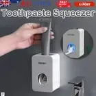 Toothpaste Squeezer Automatic Toothpaste Dispenser Wall-mounted Rack Bathroom AU