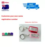 Custom Name Stamp Registered Nurse RN EN Doctor Registration Number Stamps