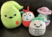 Squishmallow Nightmare Before Christmas 10-12” Lock, Shock & Barrel - Oogie 14”