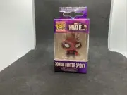 Funko Pocket Pop Keychain Marvel What If? Zombie Hunter Spidey Viny New In Box
