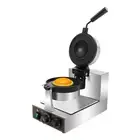 Burger Waffle Maker, 110V Nonstick Jam or Ice Cream Waffle Maker Stainless St...