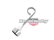 Speco Chrome Oil Dipstick Handle HOOKER Style - Universal holden ford hot rod (for: Ford)