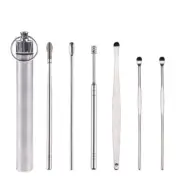 6-in-1 Pocket Ear Spoons Tool Earwax Pick Earwax Pick Curette Spoon