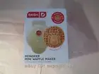 BRAND NEW IN BOX DASH REINDEER 4" MINI WAFFLE MAKER CUTE CHRISTMAS HOLIDAY