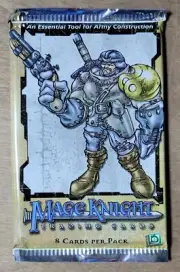 Mage Knight (8) CARDS (1) Pack Wizkids Factory Sealed