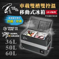 在飛比找蝦皮商城優惠-【艾比酷】雙槽雙溫控車用冰箱 LG-D36 D50 D60 