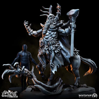 Centaur Druid | Wrath of the Wilds | Bestiarum | Miniatures | D&D | Wargaming |