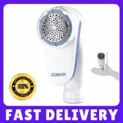 Conair CLS1 Fabric Shaver - White removes pills & fuzz from all fabrics.