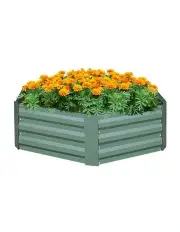 [SOGA] Hexagon Shape Outdoor Planter Box 60cm in Green