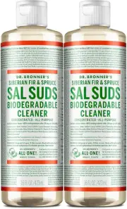 Dr. Bronner’S - Sal Suds Pure Castile Liquid Soap 2 Pack - Organic Cleaner - All