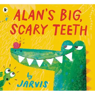 ALAN'S BIG SCARY TEETH｜鱷魚艾倫又大又可怕的牙齒【麥克兒童外文書店】