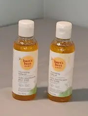 2 ct - Burt's Bees Baby Bee Nourishing Baby Oil 5 fl oz.