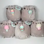 Pusheen The Cat Licensed Snackable Boba Lolipop Popcorn Plush Toy BNWT 23CM