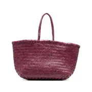 [Dragon Diffusion] Dragon Diffusion Triple Jump Leather Tote Bag ONE SIZE PURPLE