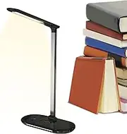 Study Lamps for Desk | Wireless Charging Stand Desk Lamp | Folding Dimmable Eye-Caring Reading Light Charging Stand for Bedroom Bedside Office Nightstand