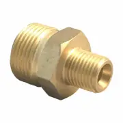 MTM Pressure Washer M22-14mm x 1/4 NPT Male Plug - Karcher Style Twist Adapter