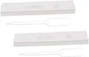 BAZEITFLOW Cattle Testing Tool 2pcs Pregnancy Test Kit Portable Colloidal Test Paper for Accurate Livestock Management