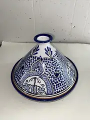 Tunisian TAGINE Pot Tunisia Signed By Artist