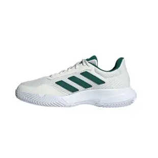 【adidas 愛迪達】COURT SPEC 2 網球鞋(ID2472 男女鞋 運動鞋 專業運動 網球鞋 米x綠)