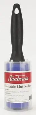 Washable Lint Roller, Blue