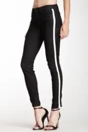 NWT J Brand Rowan active stripe Skinny Leg jeans in Tux