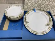 Noritake Nitto Royal RC Plate Set Showa Retro 1 Large 5 Small Antique Vintage