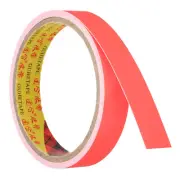 0.7 Inch x 9.8 Feet Glow in the Dark Tape, 1 Roll Tape, Orange Red