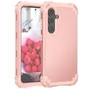 MCC Impact Samsung Galaxy S24+ Plus Shockproof 3in1 Rugged Case Cover S926 [Rose Gold]