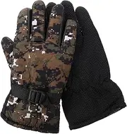 [TOVINANNA] Ergonomic Fleece Gloves Flexible Touchscreen Gloves for Biking Motorcycle and Hiking