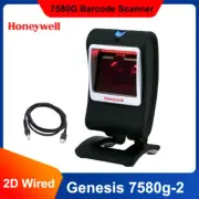 NEW Honeywell 7580G-2 Genesis USB Desktop Fixed Barcode Scanner Kit with Cable